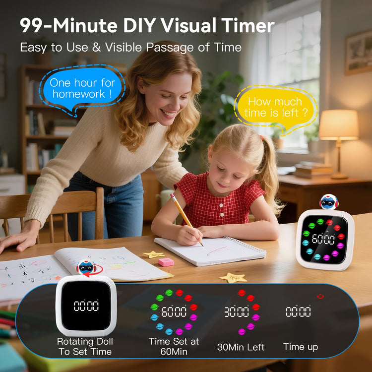 Digital Visual Timer for Kids