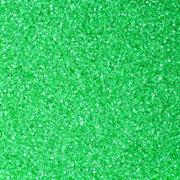 Green Sanding Sugar Sprinkles (3.2 Ounce)