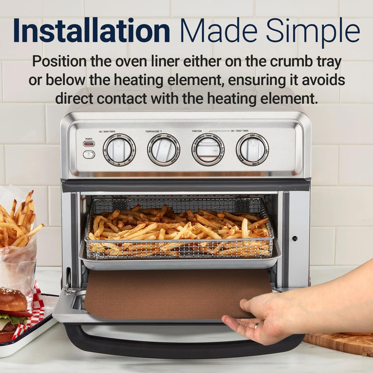 Toaster Oven Liners for Bottom of Oven