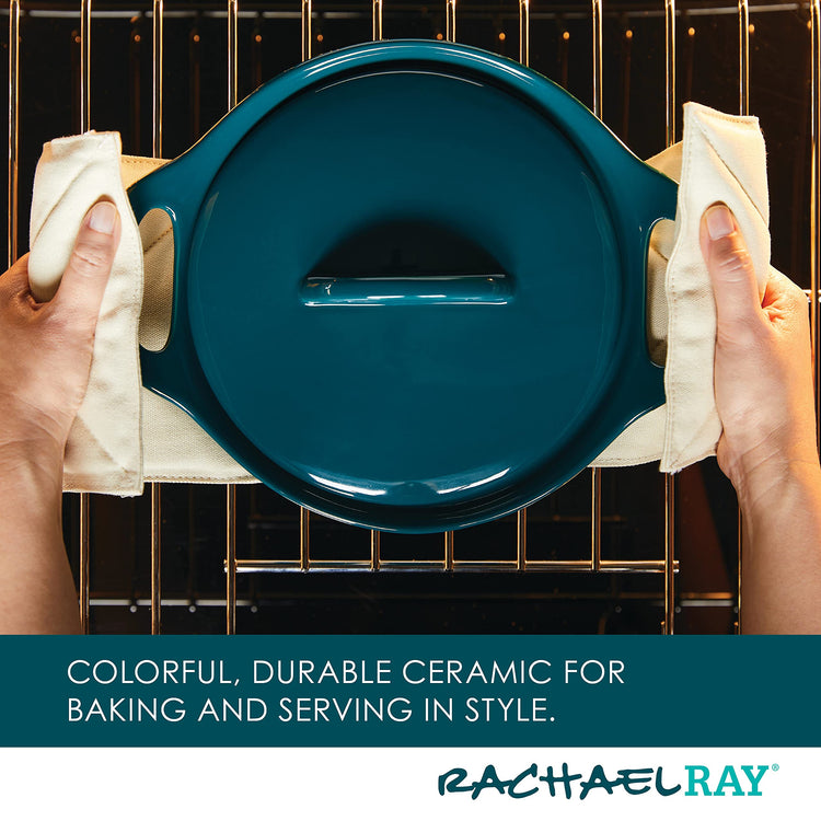 Solid Glaze Ceramics Casserole Bakeware