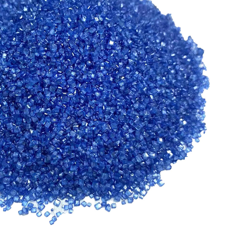 Royal Blue Sanding Sugar for Baking Edible Sparkling Coarse Sugar Crystals Sprinkles for Baking Topping Cake Cookie Cupcake Topper Ice Cream Decoration Supplies 3.2 OZ (3.2 Ounce)