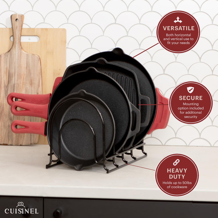 Pan Organizer for Cast Iron (2 Count)