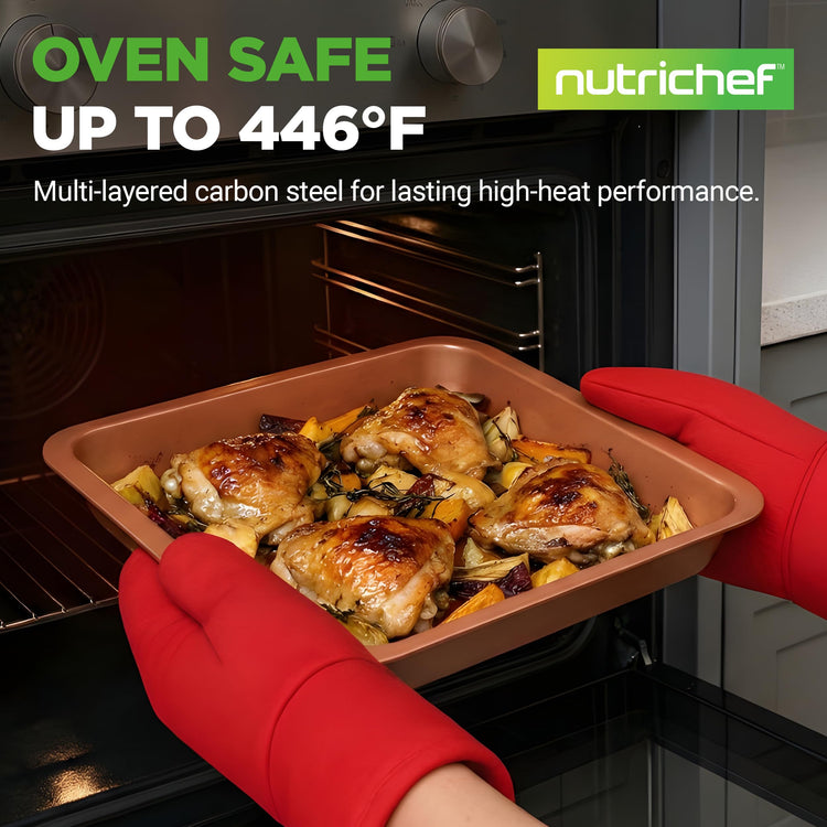 10 Piece Oven Baking Pans Set