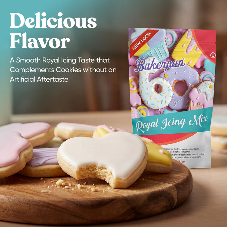 White Royal Icing Mix for Cookies (16 Ounce)