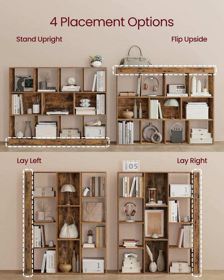 Bookcase Open Storage Shelf