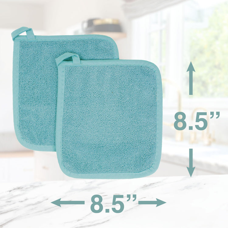 Terry Potholder & Hot Pad (4 Count)