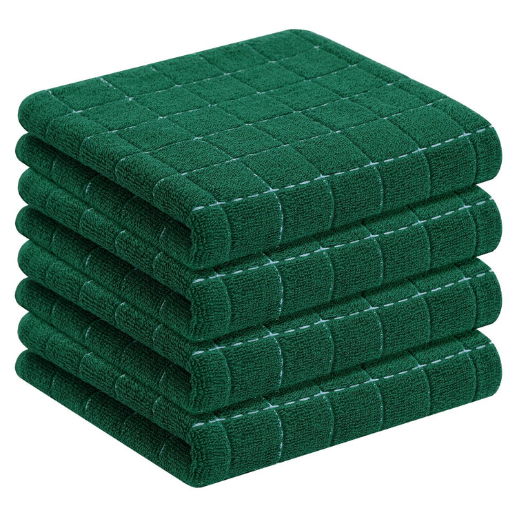 100% Cotton Terry Kitchen Towels (4 Count)