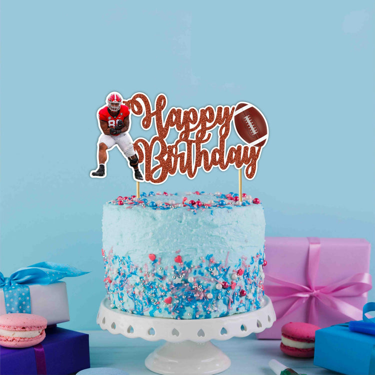 Baseball Happy Birthday Cake Topper