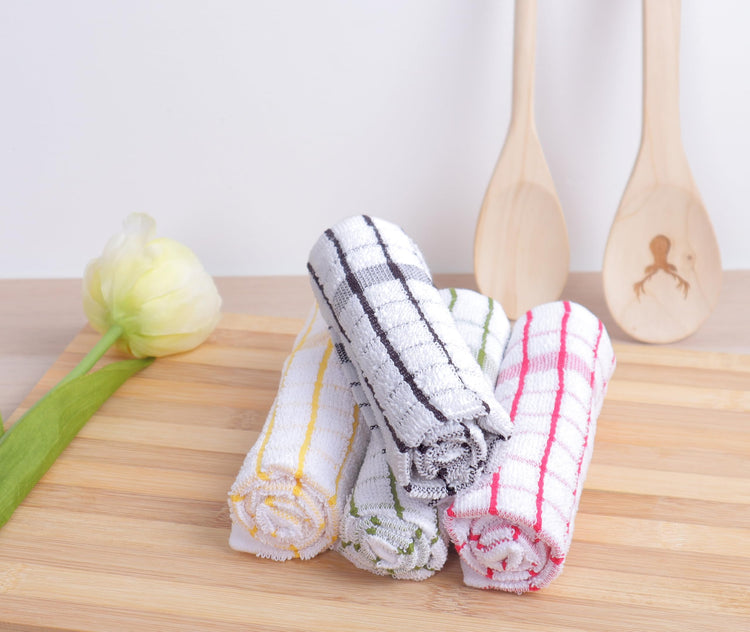 Kitchen Dish Cloths Set of 8 (8 Count)
