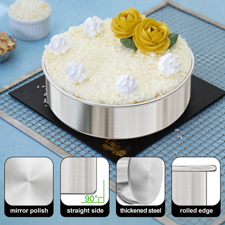 7 Inch Round Cake Pans (3 Count)