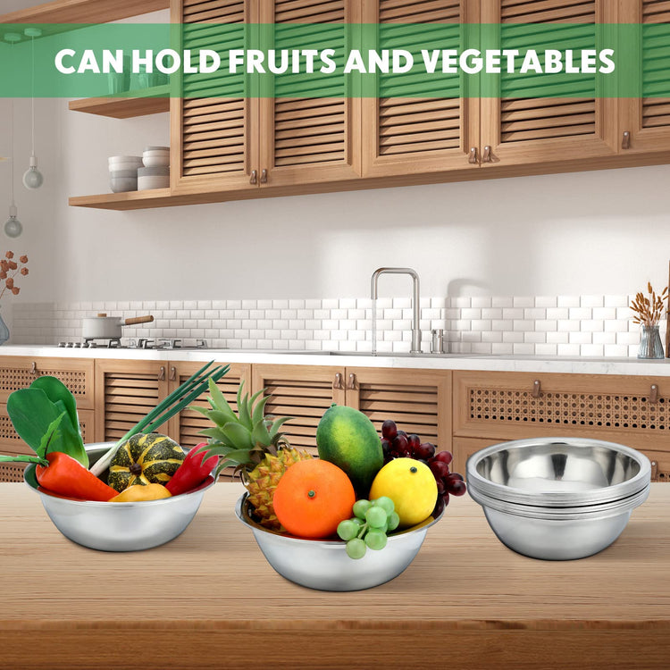 Stainless Steel Mixing Bowls Set