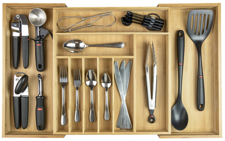 Silverware & Utensil Drawer Organizer