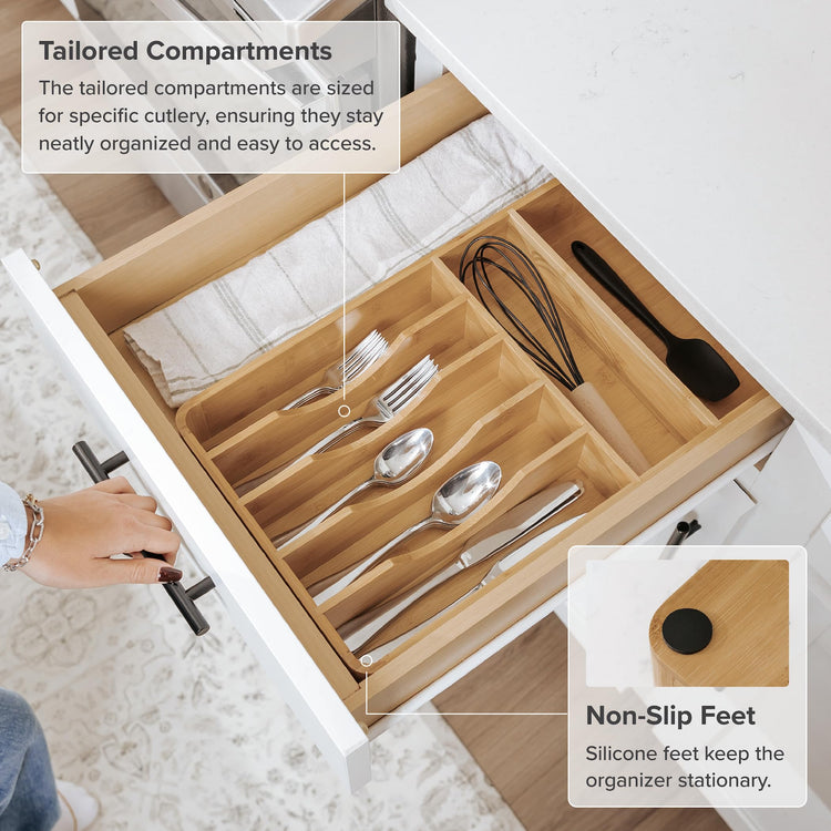 Silverware & Utensil Organizer