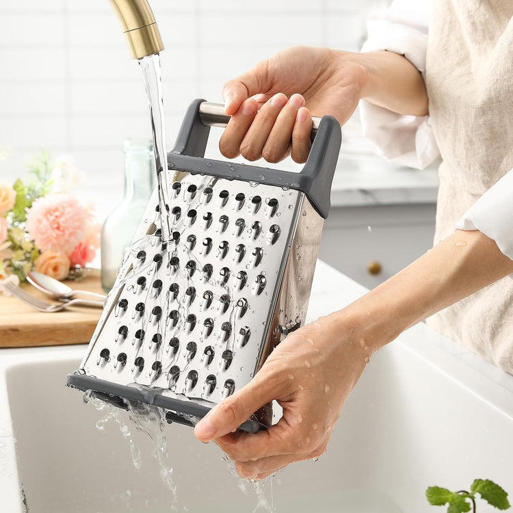 Stainless Steel XL Cheese Grater for Kitchen