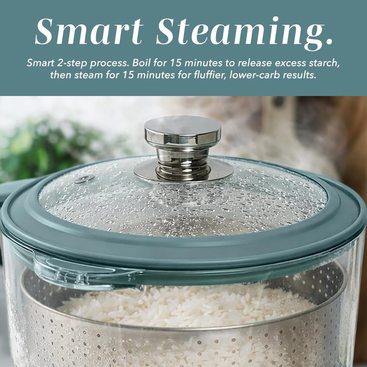 Glass Mini Low Carb Rice Cooker