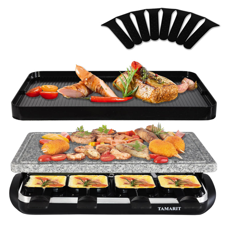 Raclette Grill with Extra Stone Plate