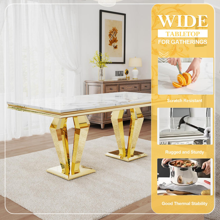 7 Piece Luxury Dining Room Set (7 Count)