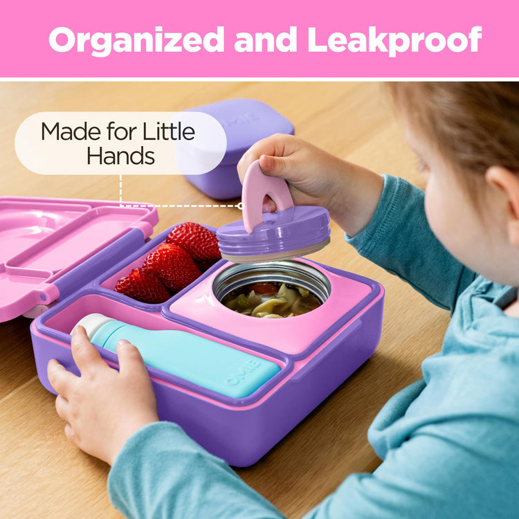 OmieBox Kids Insulated Bento Box