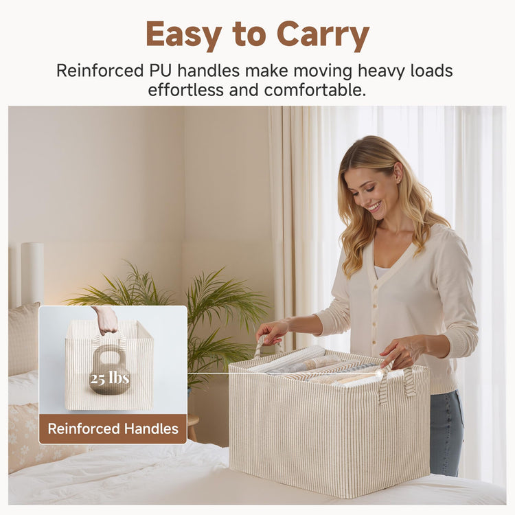 Closet Storage Bins (2 Count)