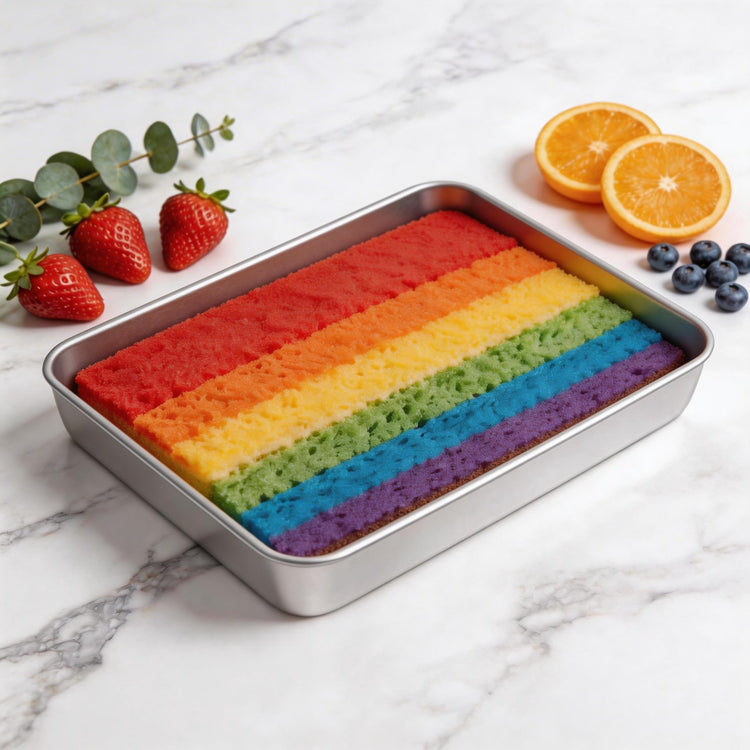 Stainless Steel Baking Cake Pan (2 Count)