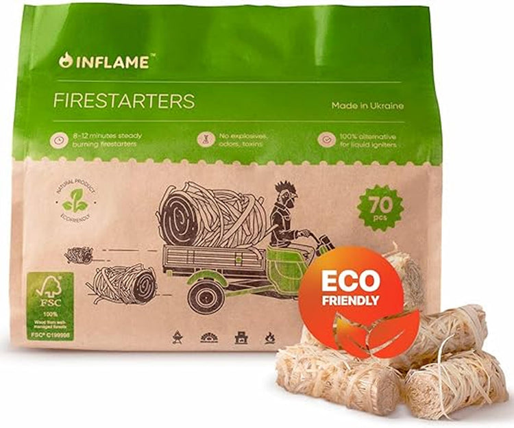 Fire Starters 70 pcs (70 Count)