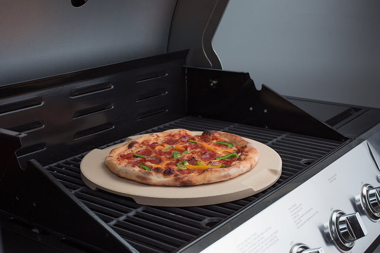 Pizza Stone 15" Round Pizza Stone for Oven Grill BBQ