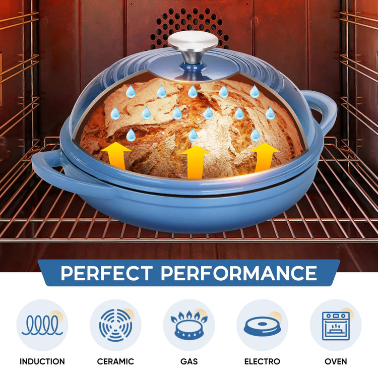 Dutch Oven for Sourdough Bread Baking