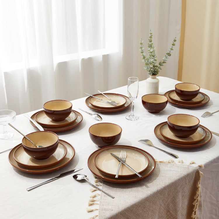 Stoneware Dinnerware Sets for 8