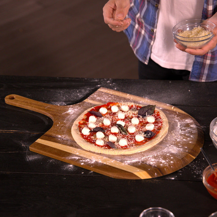 16 Inch Acacia Wood Pizza Peel