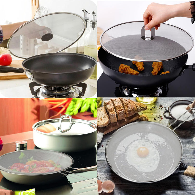 Splatter Screen for Frying Pan (3 Count)