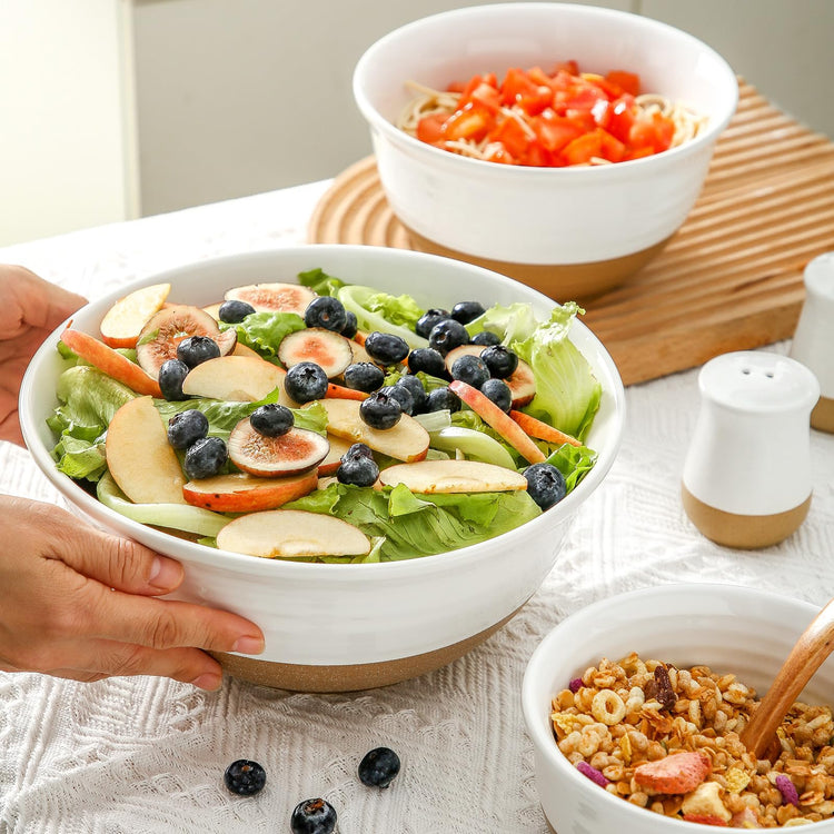 Ceramic Serving Bowls (3 Count)