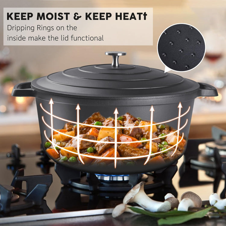 Nonstick Dutch Oven Pot with Lid