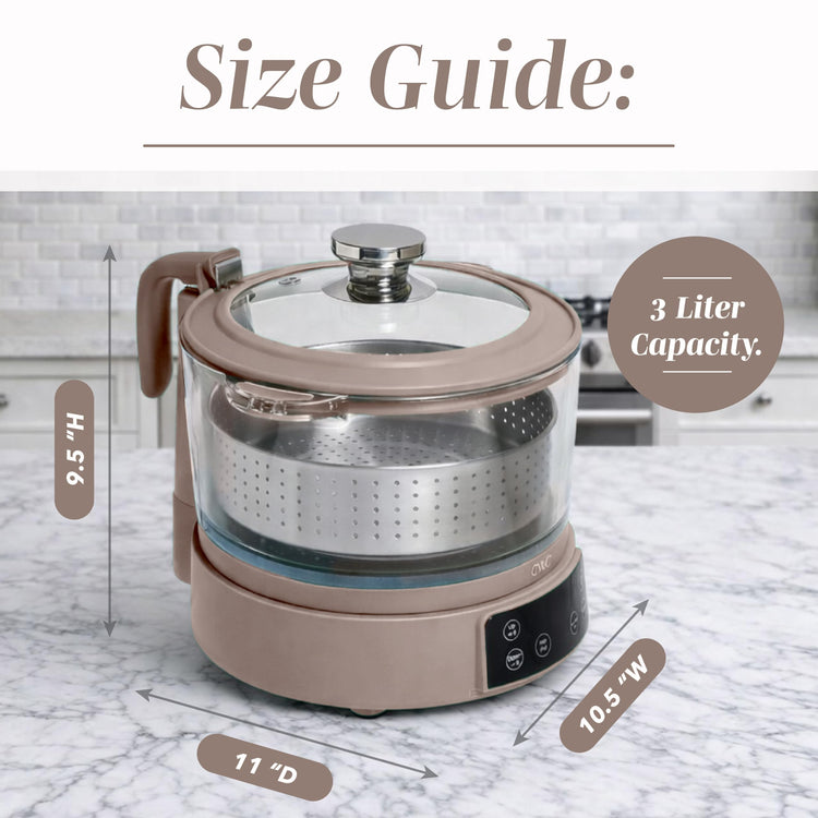 Glass Mini Low Carb Rice Cooker