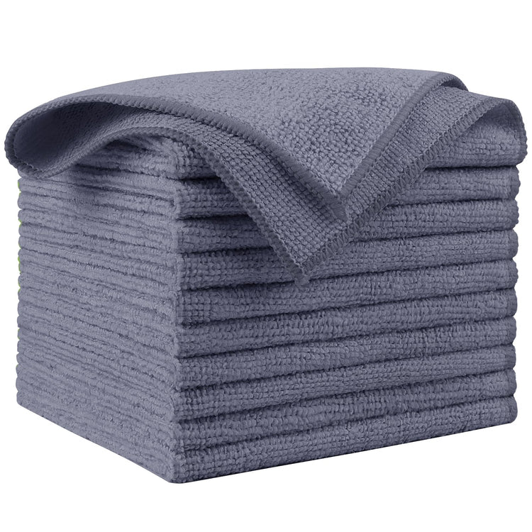 Microfiber Cleaning Cloth Grey 10PK (10 Count)