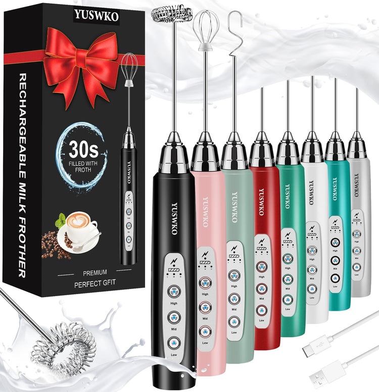 Handheld Milk Frother Wand for Coffee
