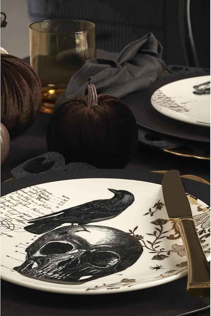 Lenox 895246 Lx Collective Black Dinner Plates, Set Of 4