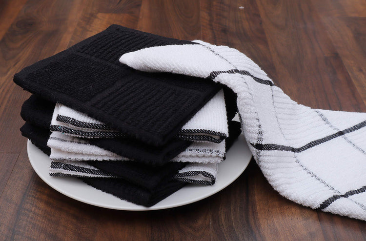 Dish Cloths for Washing Dishes Set of 8 (8 Count)