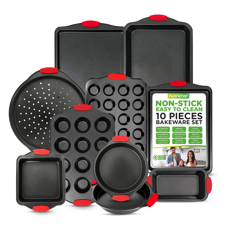 10‑Piece Non‑Stick Bakeware Set