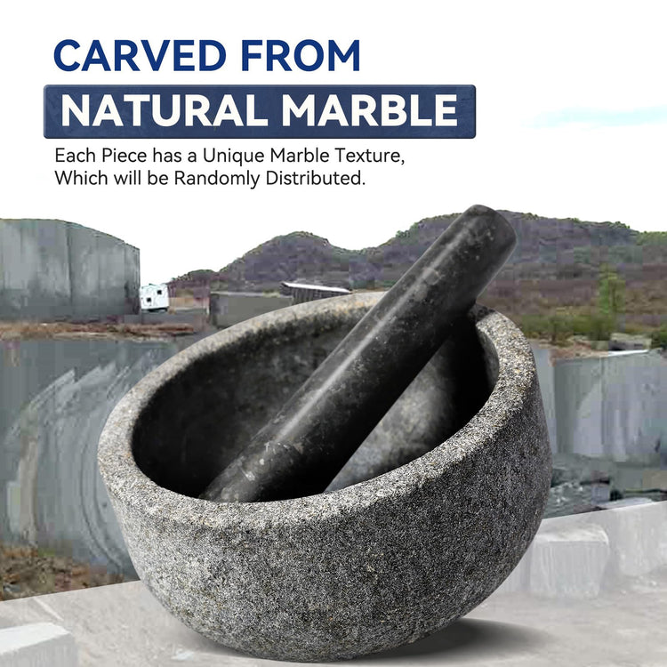 Granite Mortar and Pestle Set