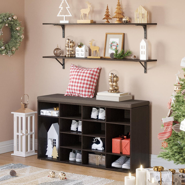 Long Wall Shelves (2 Count)