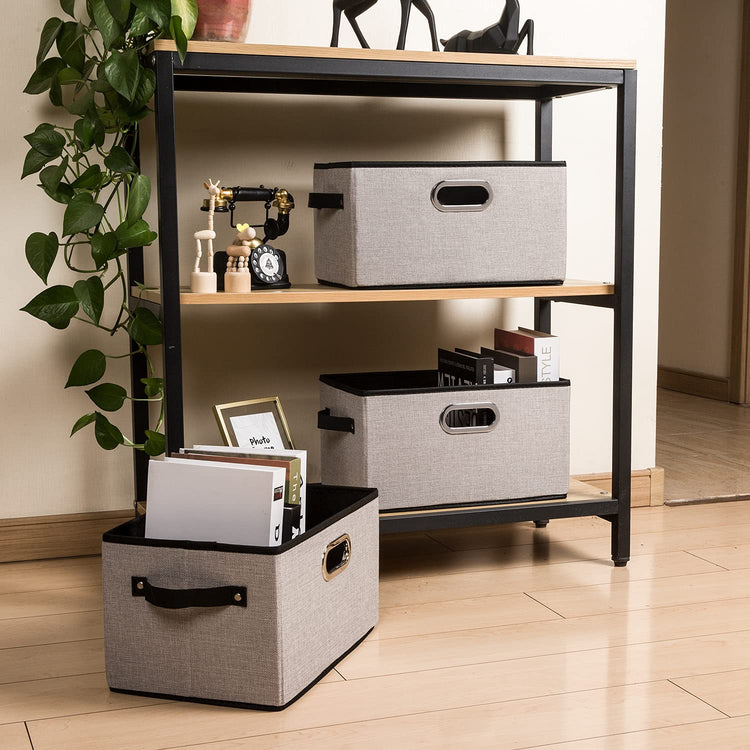Fodable Storage Bins for Closet [3 (3 Count)