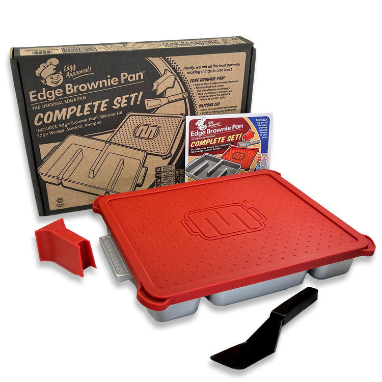 Original All Edges Brownie Pan including lid