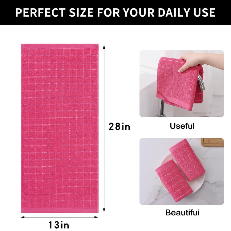 100% Cotton Terry Kitchen Towels (8 Count)