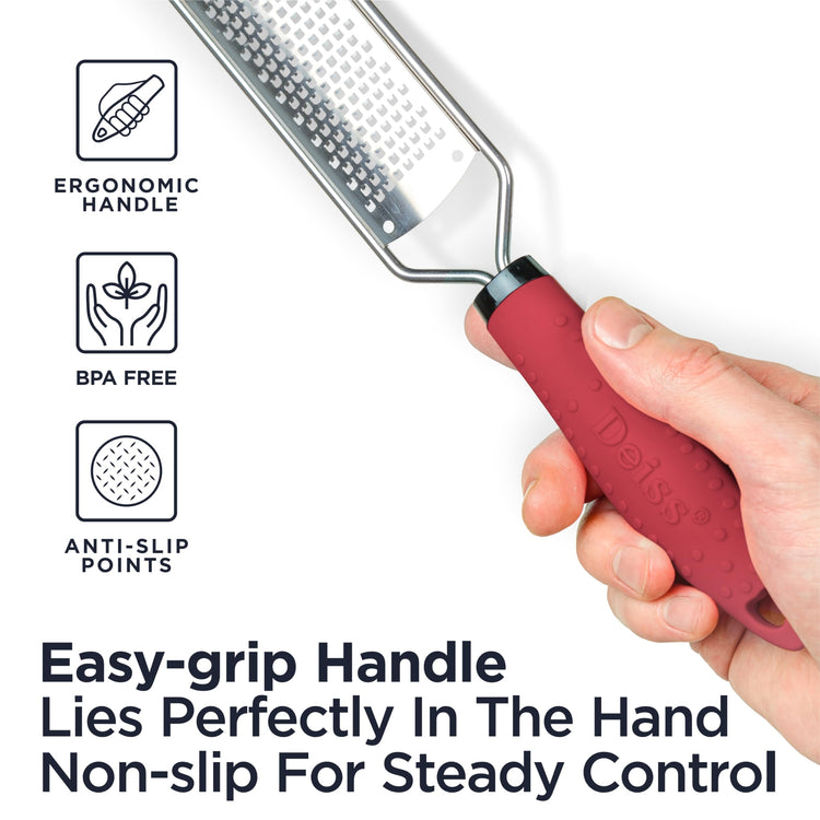 PRO Citrus Zester & Manual Cheese Grater