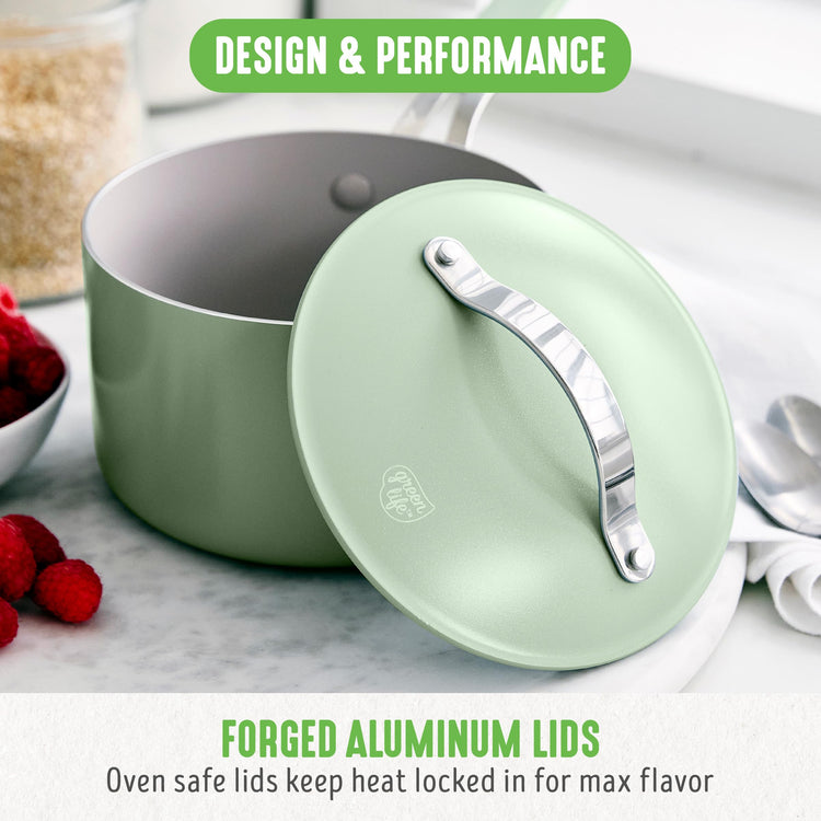 10 Piece Nonstick Ceramic Cookware Set