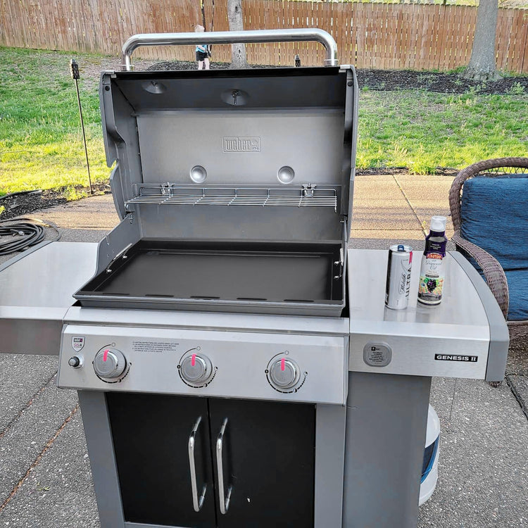 Full Size Griddle Inserts for Weber Genesis II 300 Series Grill