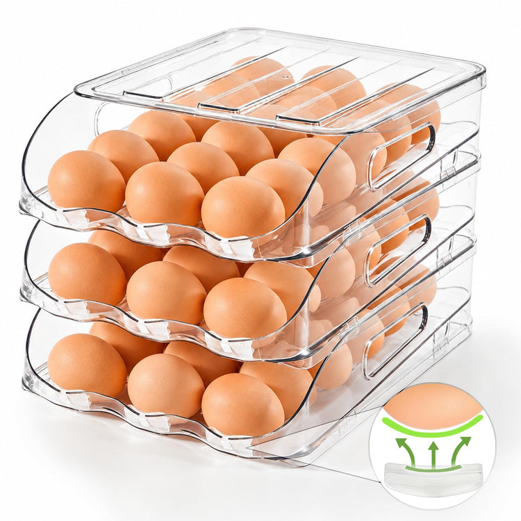 54 Egg Dispenser with Silicone Bumpers