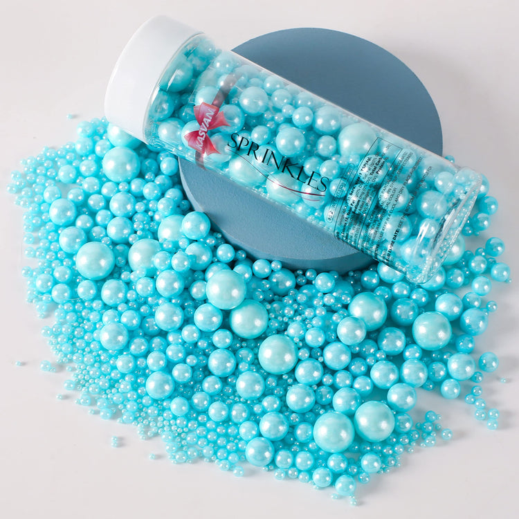 Blue Pearl Sugar Sprinkles (4.58 Ounce)