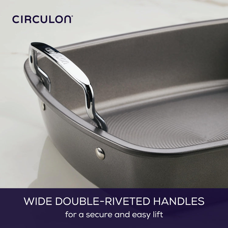 Total Bakeware Nonstick Roaster