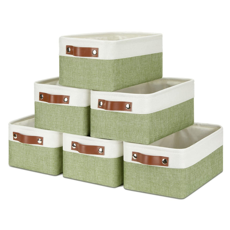 Storage Baskets for Shelves (6 Count)